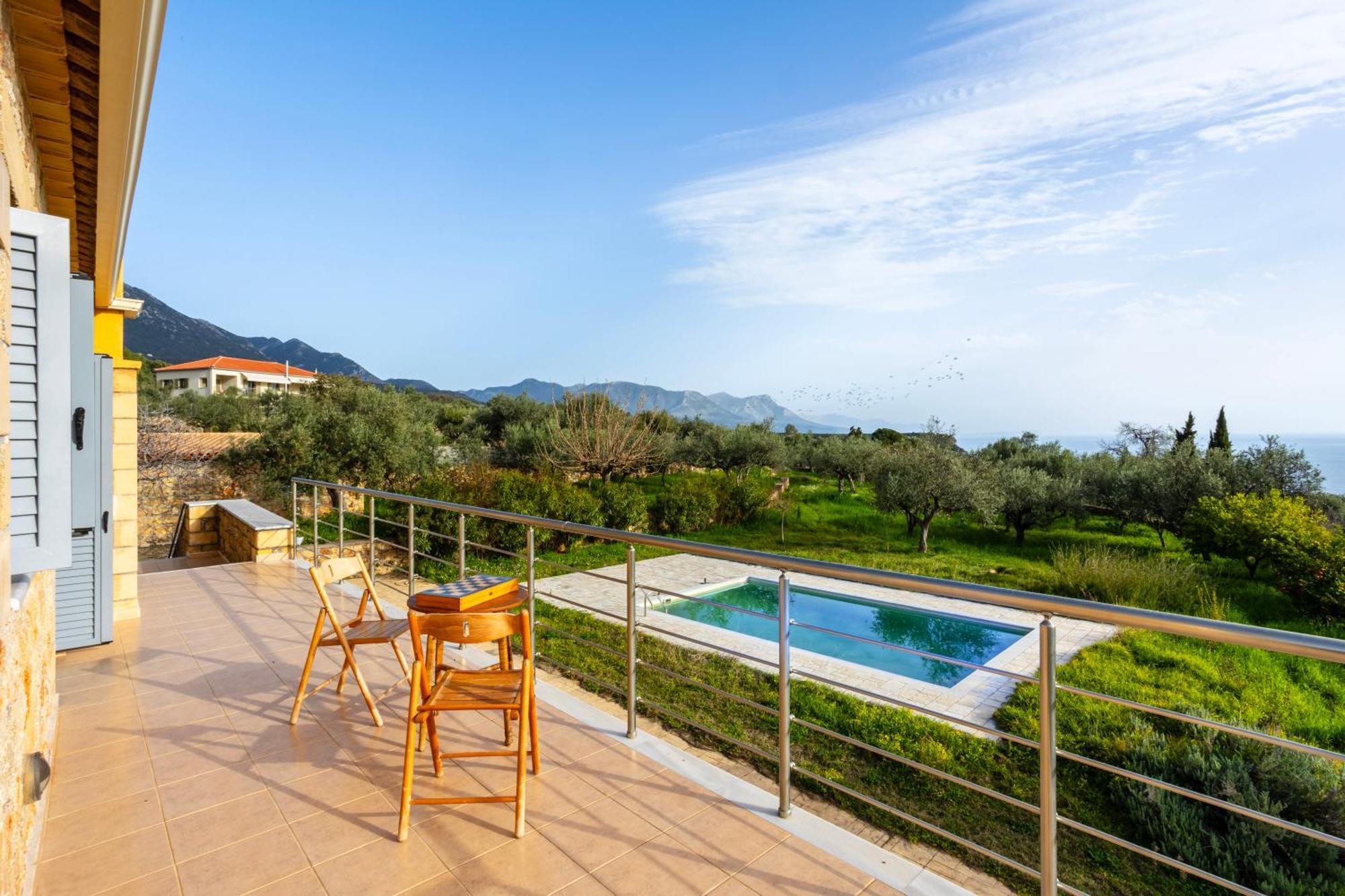 Villa Eleni - Private Pool Bliss Near Kardamili Proástion Exterior foto